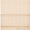 First sketch of a letter from Lord Dorchester [Guy Carleton] to Lord Sydney [Thomas Townshend]