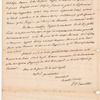 Letter from [William Wyndham] Grenville to Lord Dorchester [Guy Carleton]