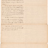 Abstract of [William Wyndham] Grenville's letter and [e]nclosure 20th October 1789
