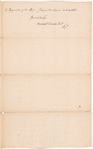 Letter to Lord Dorchester [Guy Carleton]