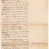 Letter from Lord Dorchester [Guy Carleton] to [William Wyndham] Grenville, enclosure D
