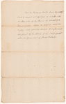 Letter from Lord Dorchester [Guy Carleton] to [William Wyndham] Grenville, enclosure G