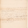 Note to [Lieutenant-]Governor [John Graves] Simcoe in answer to his request