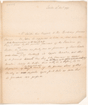 Note to [Lieutenant-]Governor [John Graves] Simcoe in answer to his request