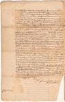 Letter from Sir John Randolph to Captain Pearse