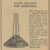 Advertisement: "Tiffany Studios Lamp Shades for Christmas"
