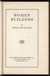 Women Builders