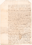 Charter to the Reformed Protestant Dutch Church of the Township of Orange
