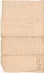 [David Jones's] notes on the act relating to replevins