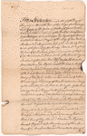 Papers belonging to the Presbyterian Church of New York dated 1718-1732