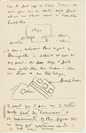 W.B. Yeats to Augusta Gregory  ALS Nov 18 [1911] Abbey Theatre, Dublin
