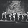 Dinner table scene from the stage production A Little Night Music