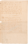 Letter from [John Murray] Lord Dunmore to [Wills Hills] Lord Hillsborough
