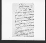 Manigat, Francois. Terms of capitulation of the city of Jacmel negotiated by Francois Manigat and representatives of the Revolutionary Council of Jacmel