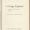 Congo Explorer