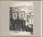 East Parlor Mantel, with crayons of Mr. and Mrs. Gansevoort by E. W. Dewing