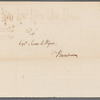 Sheet of paper with calculations