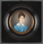 Watercolor portrait of Laurette Tighe