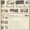 We Build Together: A Reader's Guide to Negro Life and Literature for Elementary and High School: 1967