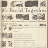 We Build Together: A Reader's Guide to Negro Life and Literature for Elementary and High School