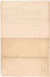 [Andrew] Elliot's draft of an address to Governor [James] Robertson
