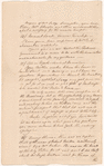 Instructions as to my private estate at New York