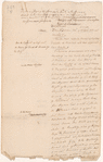 Analysis of Governor's commission of 12 September 1791