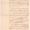 Hand bill in favor of elections by ballot published in December 1769