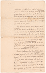 Hand bill in favor of elections by ballot published in December 1769