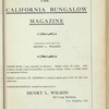 The Bungalow magazine