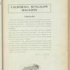 The Bungalow magazine