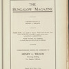 The Bungalow magazine