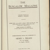 The Bungalow magazine
