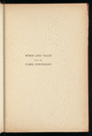 Songs and Tales from the Dark Continent