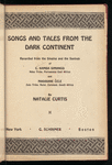 Songs and Tales from the Dark Continent