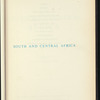 South and Central Africa