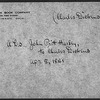 Harley, John Pritt. ALS to Dickens