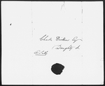 Morgan, E. S. 2 ALS to Dickens