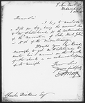 Morgan, E. S. 2 ALS to Dickens