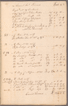 Inventory of goods shipped