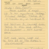 Tech notes from Reza Abdoh via stage manager to sound designer