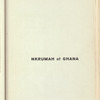 Nkrumah of Ghana