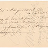 Miscellaneous documents