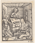 Jesus with Mary and Martha