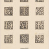 Roman Majuscule Alphabet