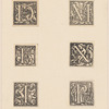 Roman Majuscule Alphabet