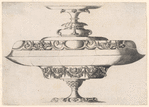 A Chalice Richly Embellished with Leaves and Flowers
