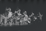 Chorus dancing in the stage production Pleasures and Palaces