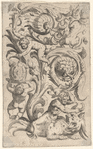 A Triton on a Horned Chimerical Beast, and Two Children with a Turtle