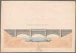 South, or downstream elevation of the Aqueduct over Elk Creek